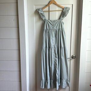 En Saison blue/gray maxi dress